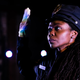 Leslie Ann Sheppard (Amina) in Shattered Globe Theatre’s Sheepdog by Kevin Artigue.